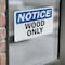 Signmission Wood Only, 14 in W x Rectangle, Vinyl Decal OS-2PACK-NS-D-1014-L-19066 - alternate 2